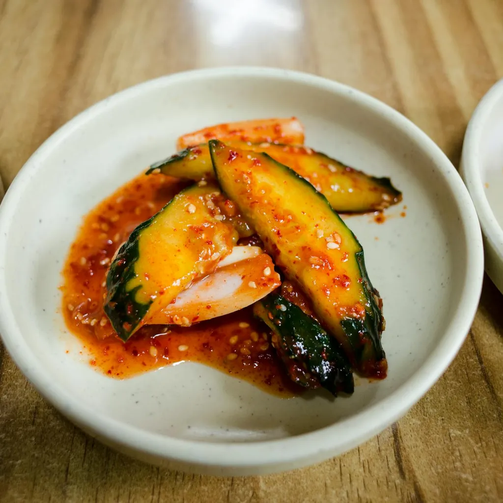 오이무침