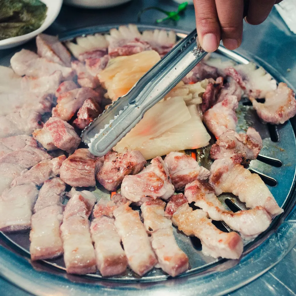 삼겹살 구이